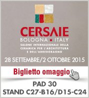 Hafro_Geromin - Biglietto omaggio Cersaie 2015