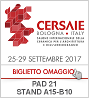 Hafro-Geromin - Biglietto omaggio Cersaie 2017